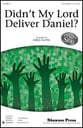 Didn't My Lord Deliver Daniel? Three-Part Mixed choral sheet music cover